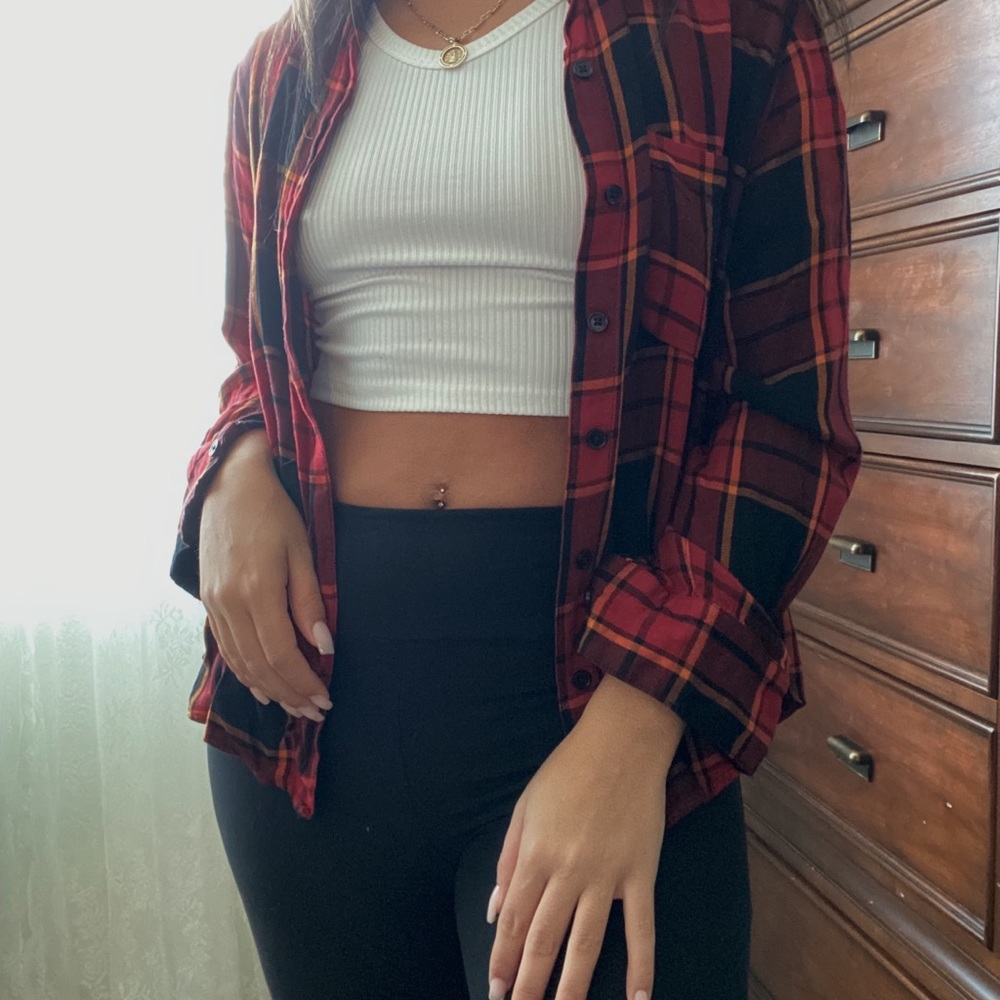 Flannel top